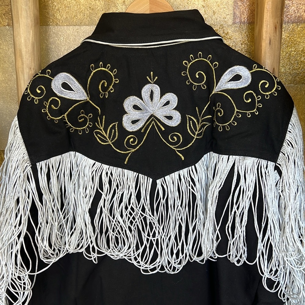 Western Cowboy Button Down Fringe Costume Shirt, Inspired By Ken In Barbie Movie - Picture 8 of 10